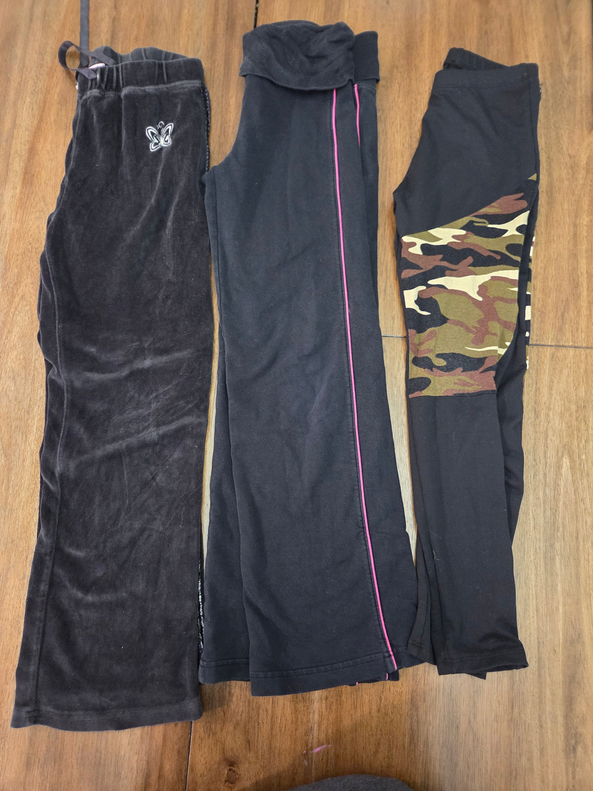 Seller 188 girls black pants bundle size 10/12 Large.