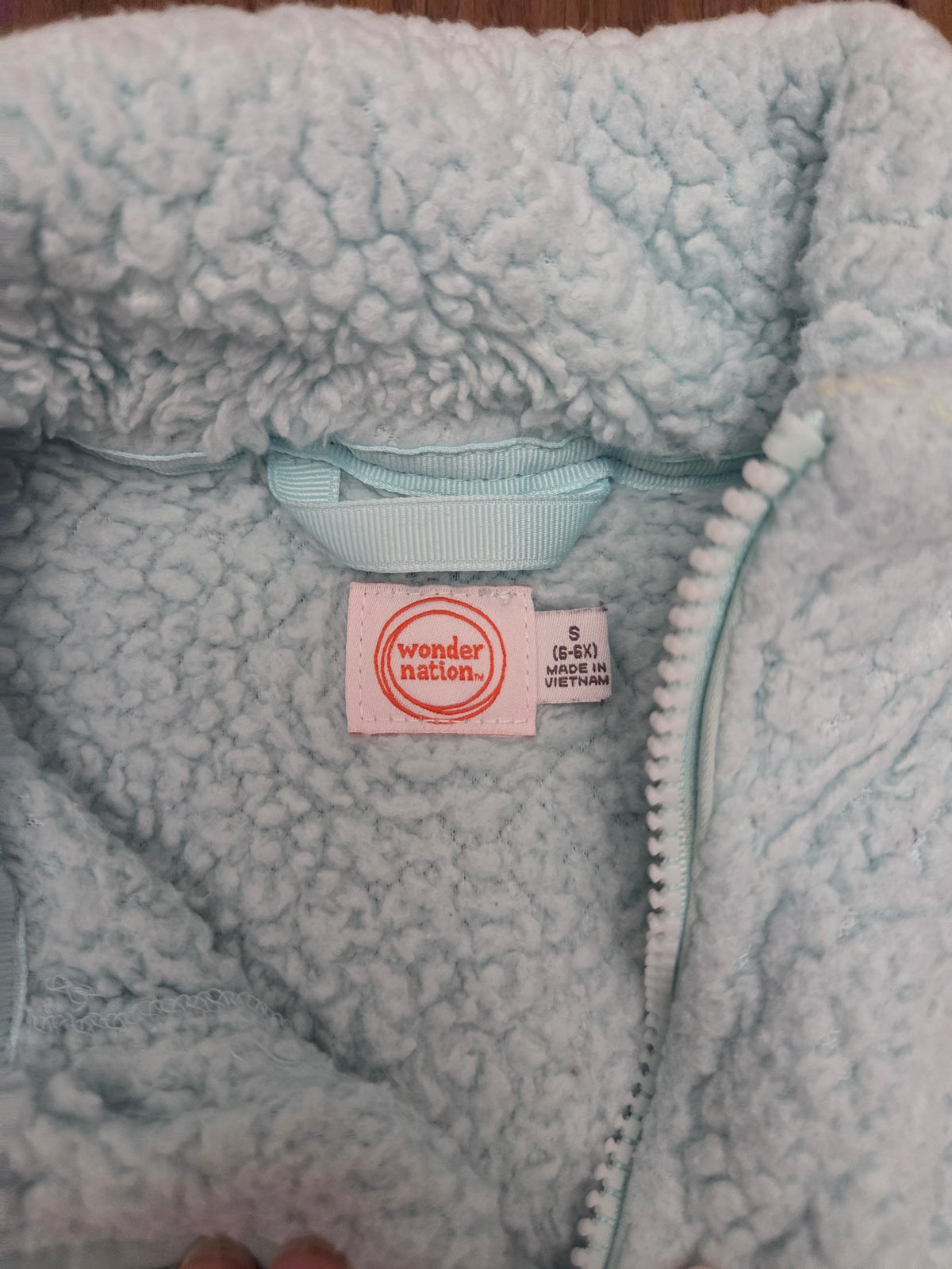 Seller 188 Girls 6x quarter zip.