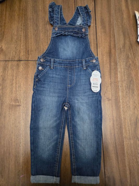 Seller 188 girls Overalls size 2T NWT
