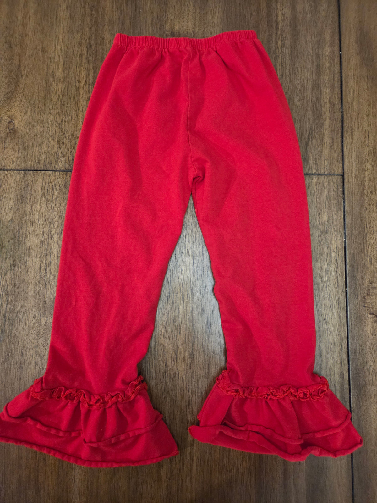 Seller 188 girls ruffle bottom pants size 4