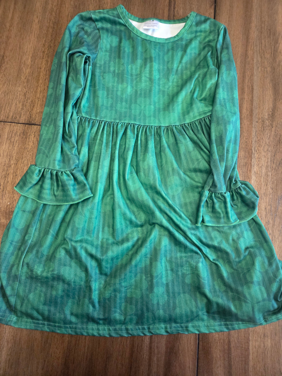 Seller 188 girls green St. Patricks day dress size 5/6