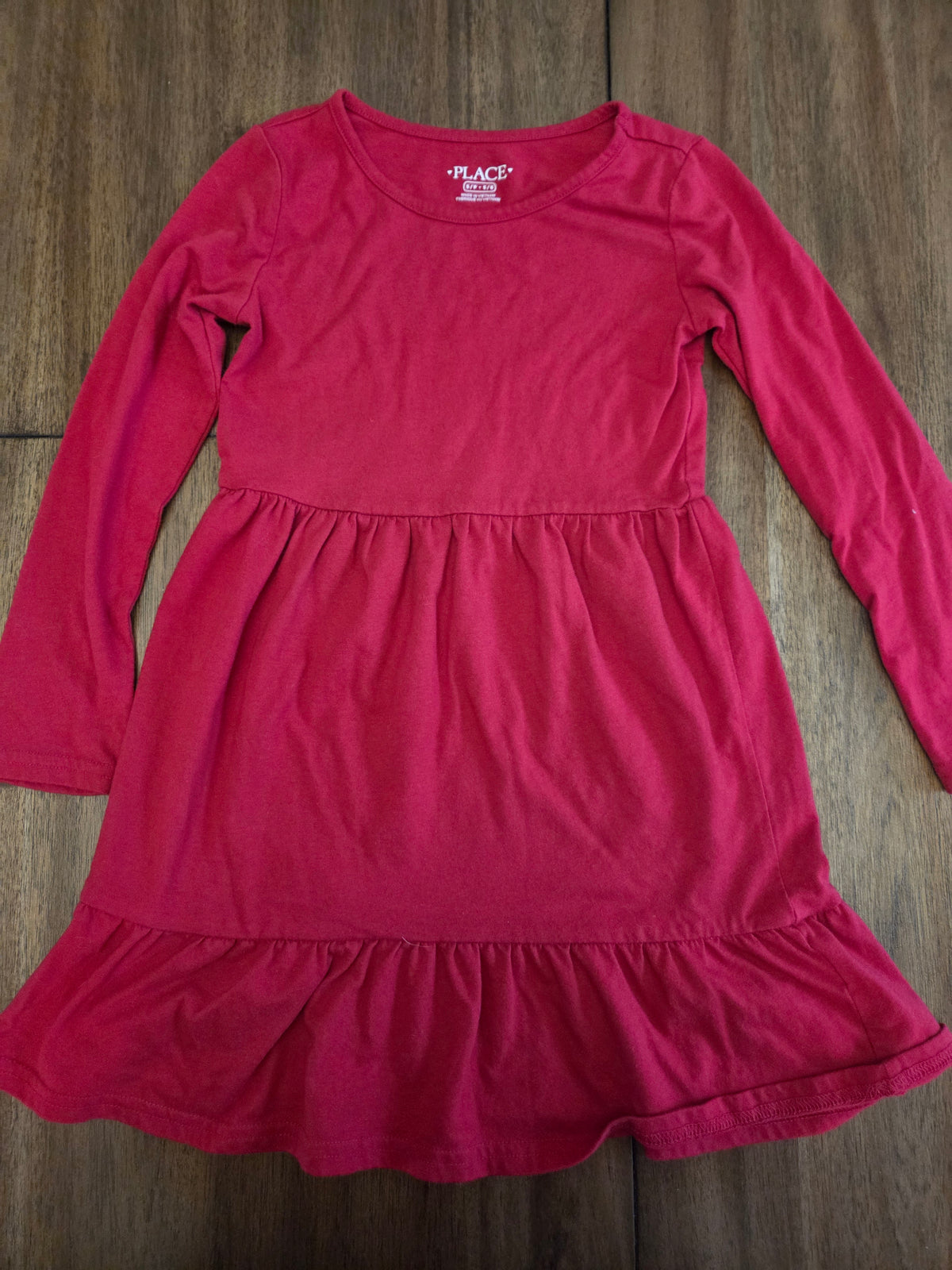 Seller 188 Girls Childrens place Red/holiday dresses size 5/6