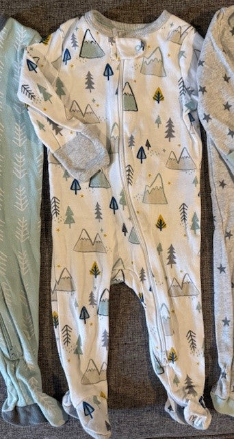 Seller #79 | Cloud Island Sleepers (3) | Baby 6-9mo REDUCED