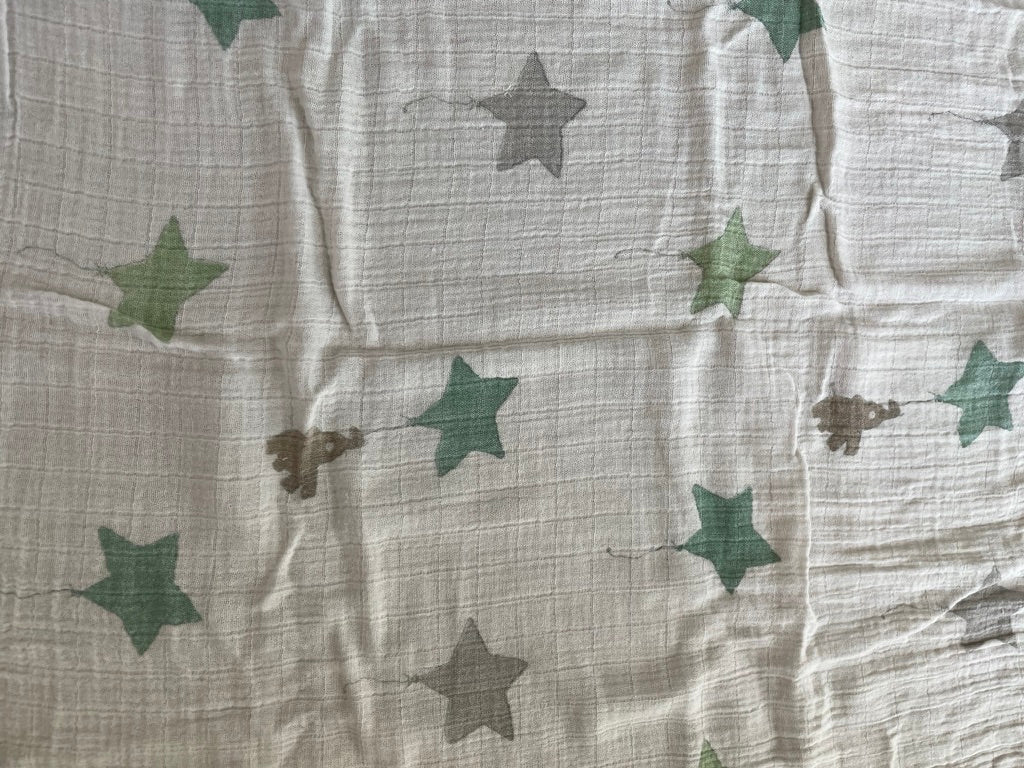 #6 - 4 Muslin Swaddle Cloths
