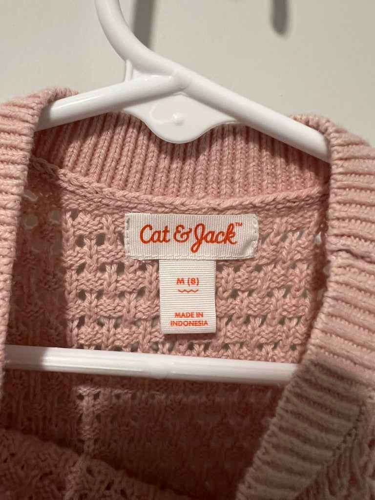 Seller #76 - Cat & Jack Girls' Sweater Vest Light Pink Size M (8)