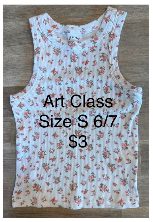 Girls Art Class Tank Top Size S (6/7)