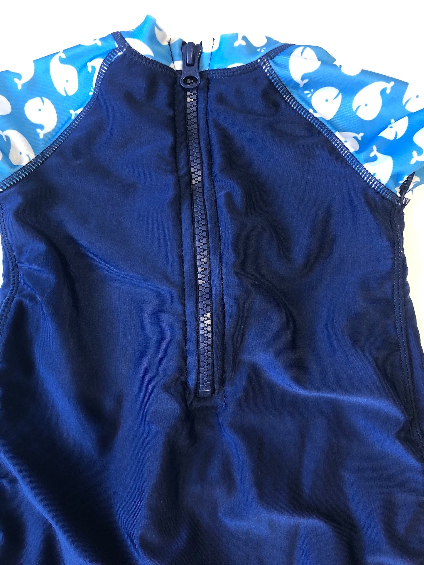 18 month boy swimsuit  navy blue