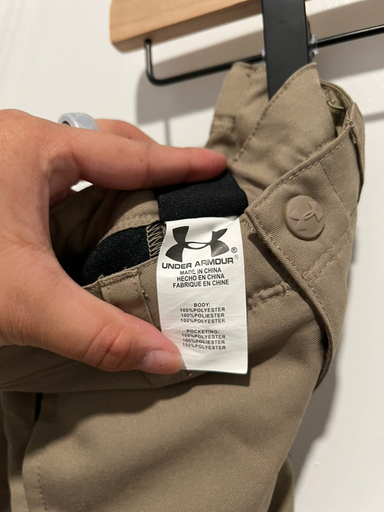 Seller #76 - Under Armour Toddler Golf Short - Khaki - 18 Months