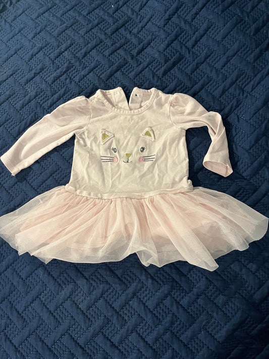 #211 12m Cat Tutu Dress