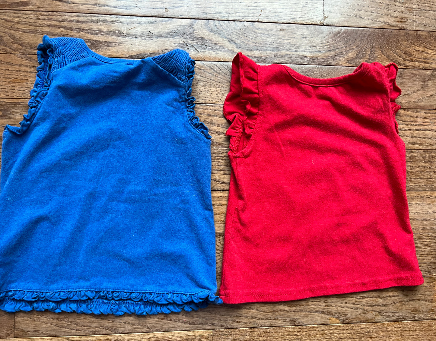 Girls Lot of 24M Set of 2 shirts (Disney Minnie/Blue) and Children's Place Teal Skort PPU Anderson