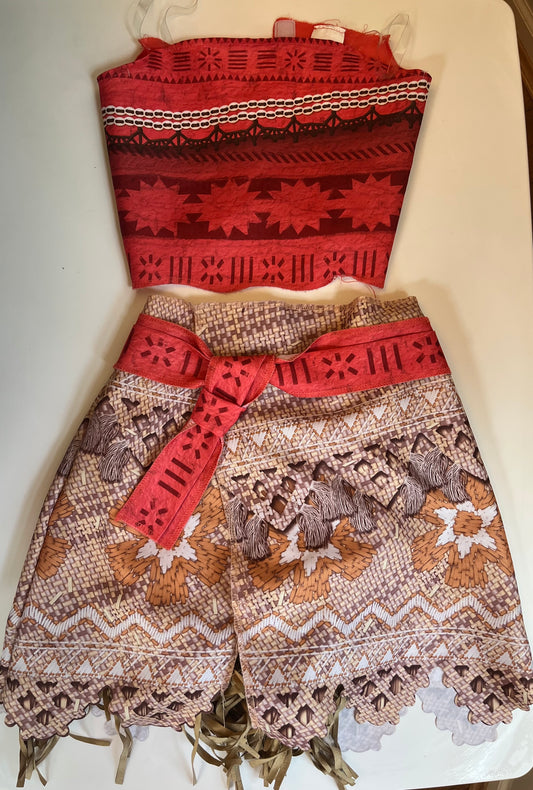 Seller #29 Moana dress up fits like 4-5t