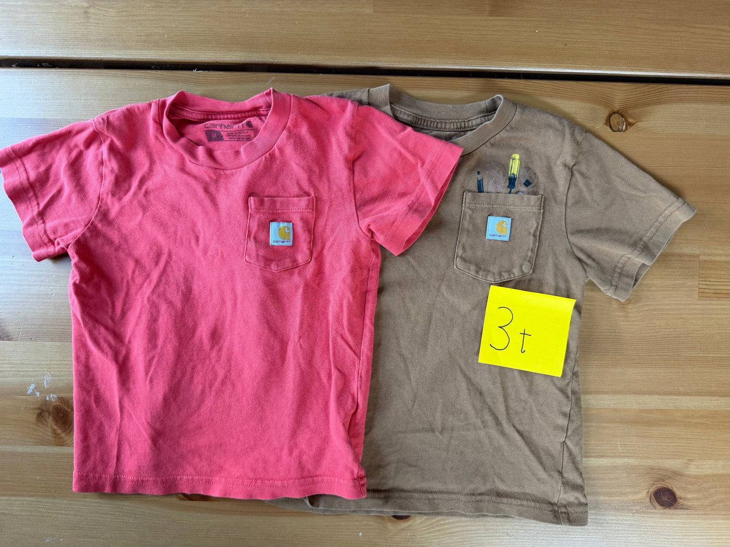 Seller #94 Boys 3T Carhartt Pocket T shirt Bundle