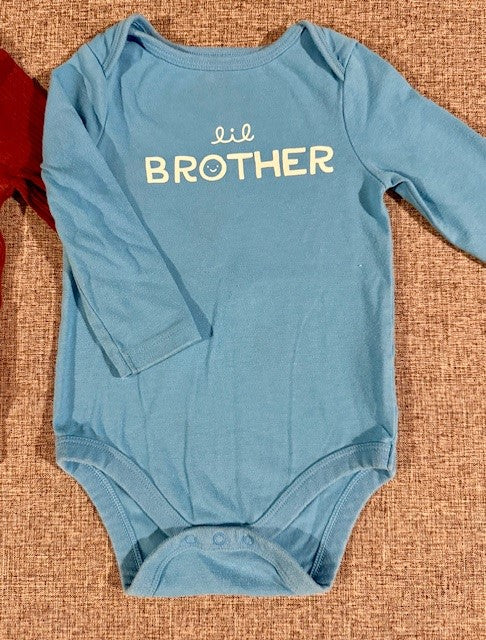 Seller #79 | Cat & Jack Long Sleeve Onesies | Baby Boy 12mo