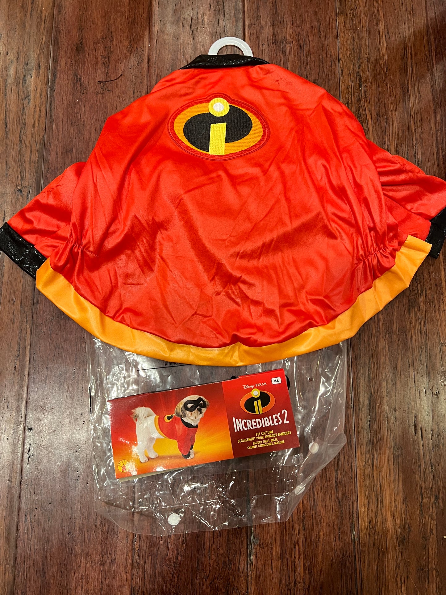 XL Dog Incredibles Costume NWT PPU Anderson