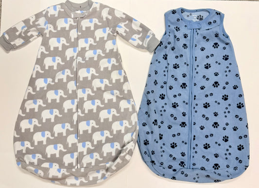 #153 - Fleece Sacks - Medium - GUC