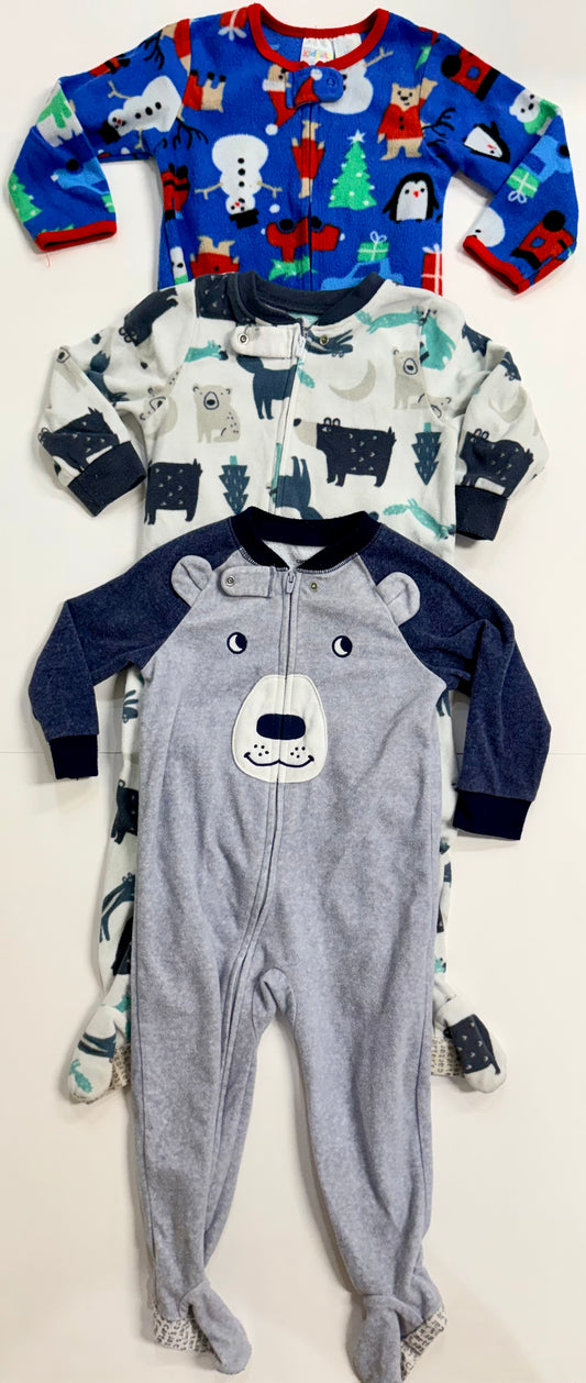 #153 Fleece Sleeper - 18 Month - Carters - GUC