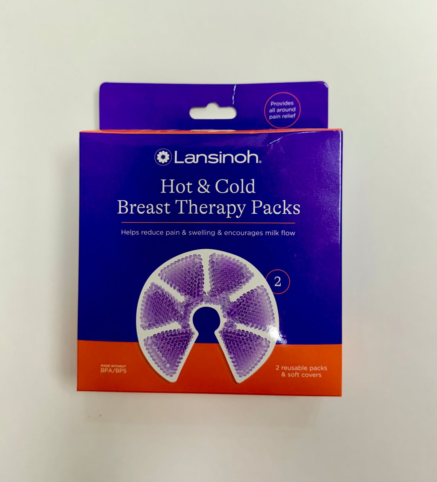 #153 Lansinoh Hot & Cold Breast Therapy Packs