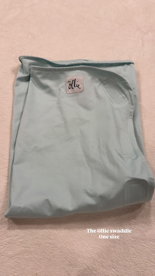 #145 the Ollie swaddle EUC