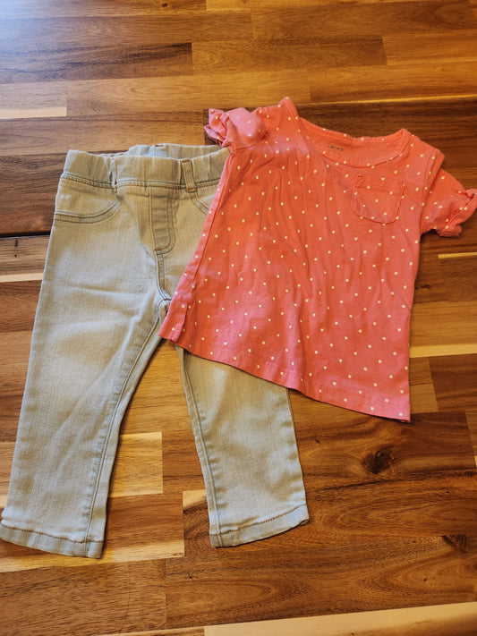 Girls outfit sz 18-24M