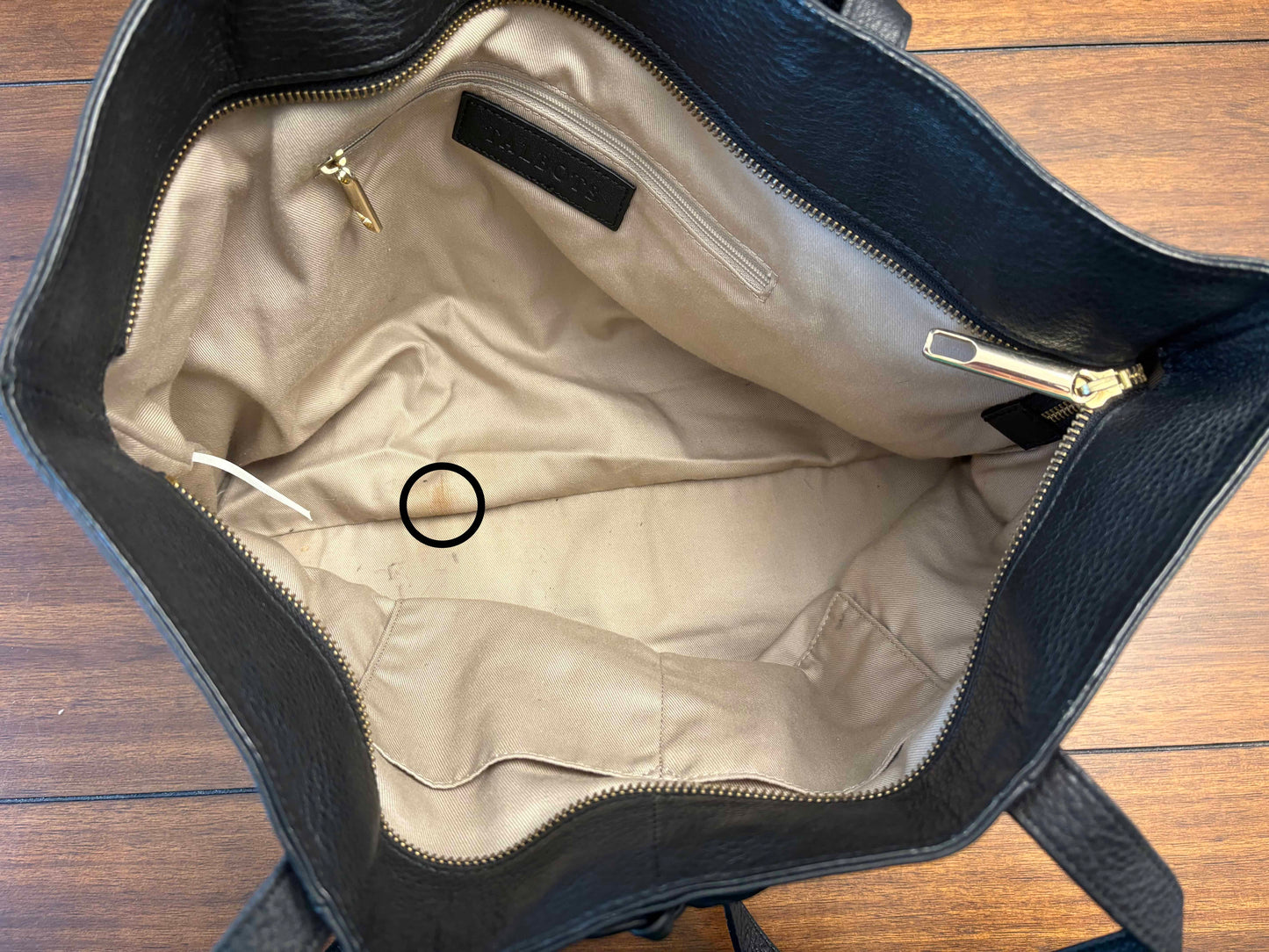 Seller #210 Talbots Black Purse