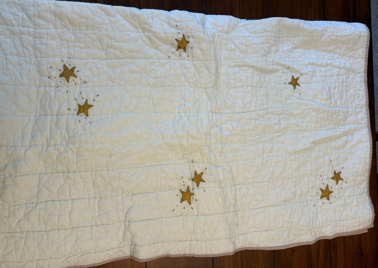 Seller #210 The Land of Nod 3-D Princess Hippopotamus Crib Quilt