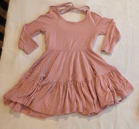 #190 Girls 24M Omi Jo Pink Twirl Dress (1 of 2)