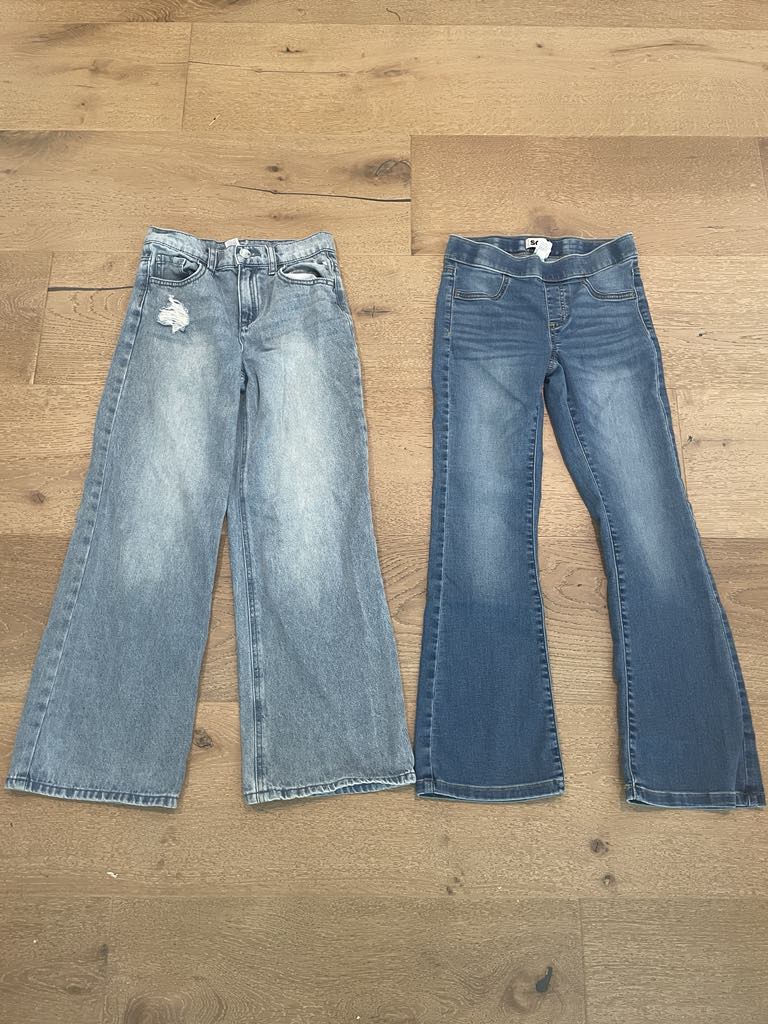 #222 Limited Too and SO Girls 10 Wide Leg and Flare Jeans Bundle