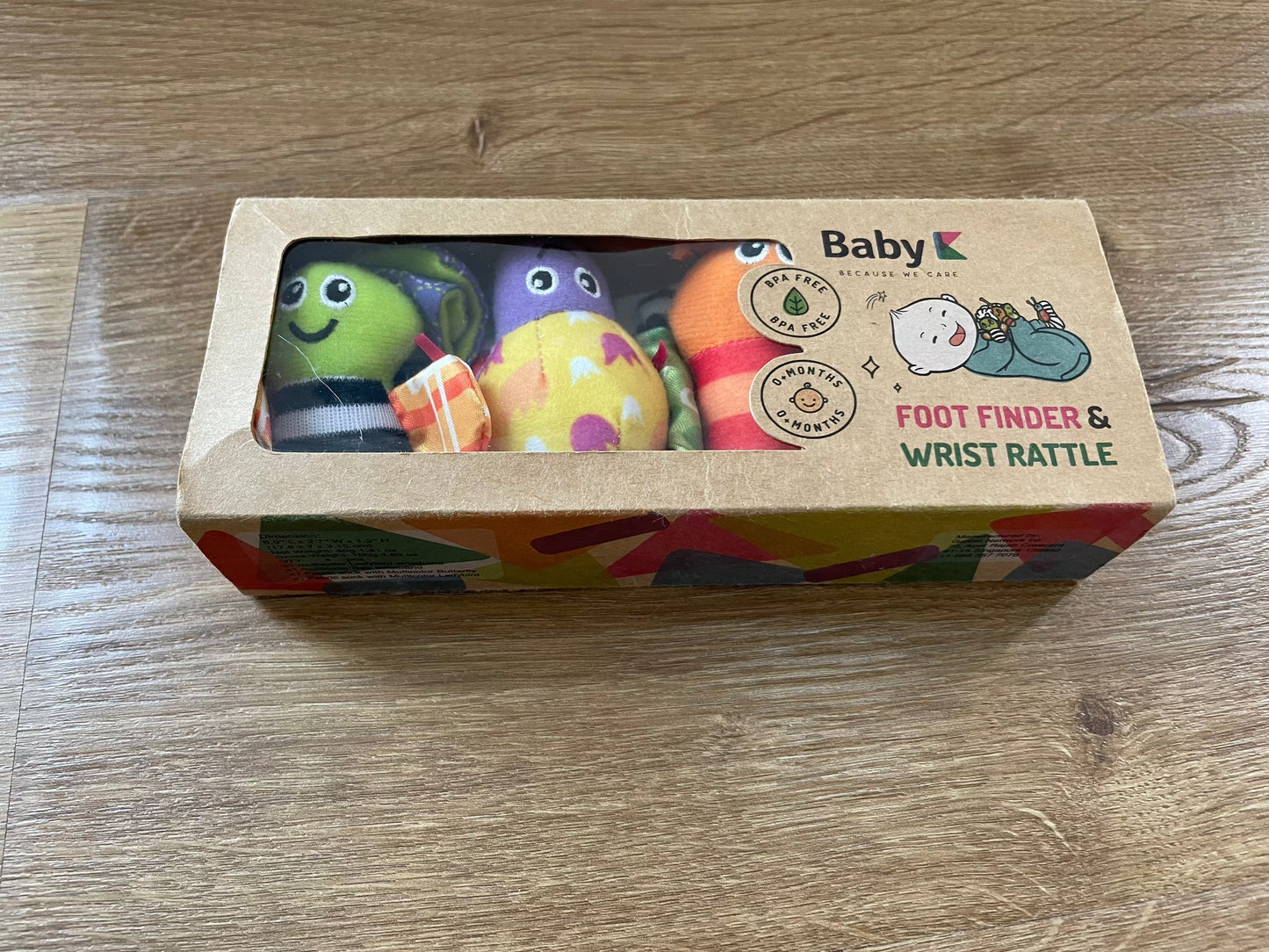 #6 - Baby Foot Finders and Wrist Rattles