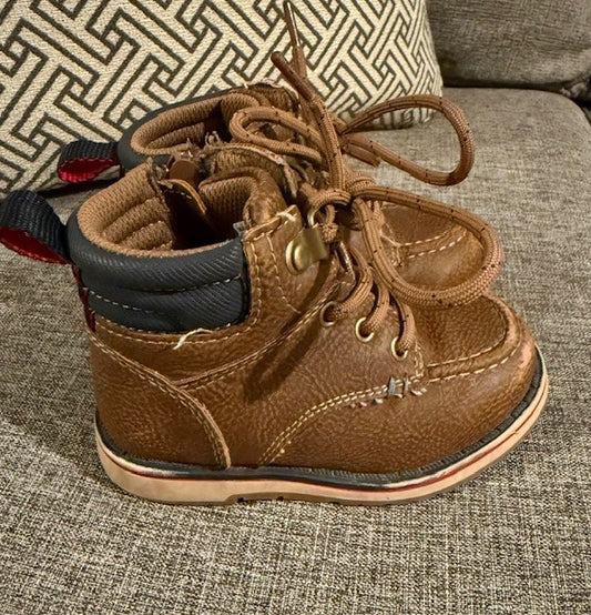 Seller #79 | Toddler Boy Brown Boots | Toddler Size 6