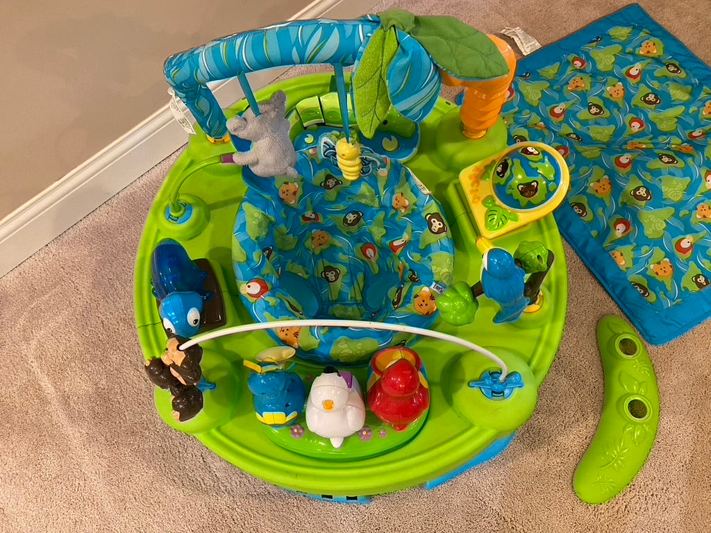 77A Evenflo Exersaucer Triple Fun-Life in the Amazon