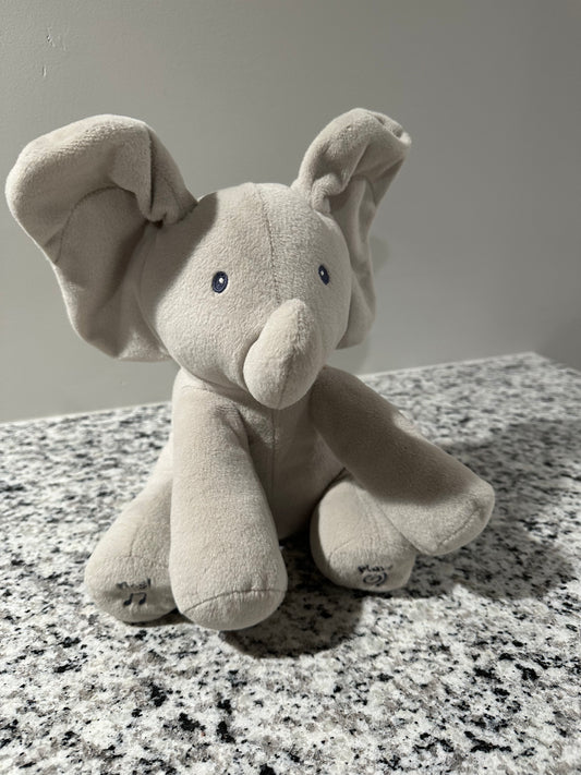 Baby Gund Floppy the Elephant - sings, flaps his ears