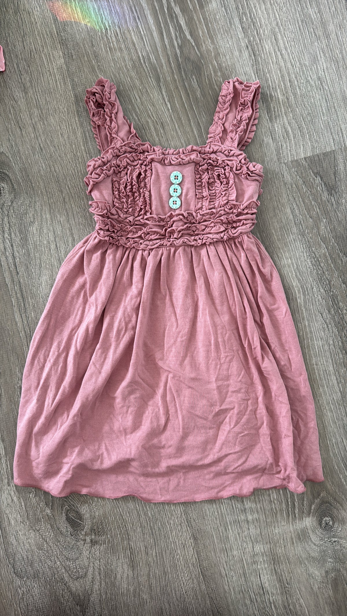 #149 Girls Size 2 Matilda Jane soft mauve dress