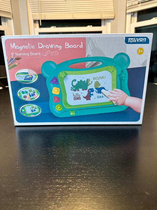 Magnetic Green Drawing E- Learning Board- NEW