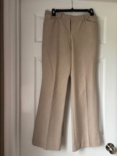 Sell #62 Women's Taupe Worthington Modern Perfect Trouser sz 2