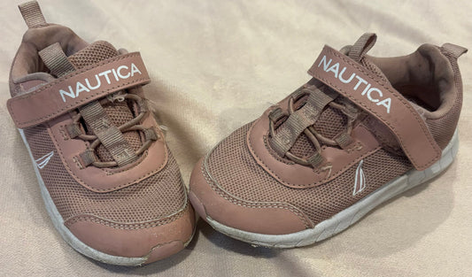 REDUCED #145 Girls Pink Size 9 Nautica Tennis Shoes