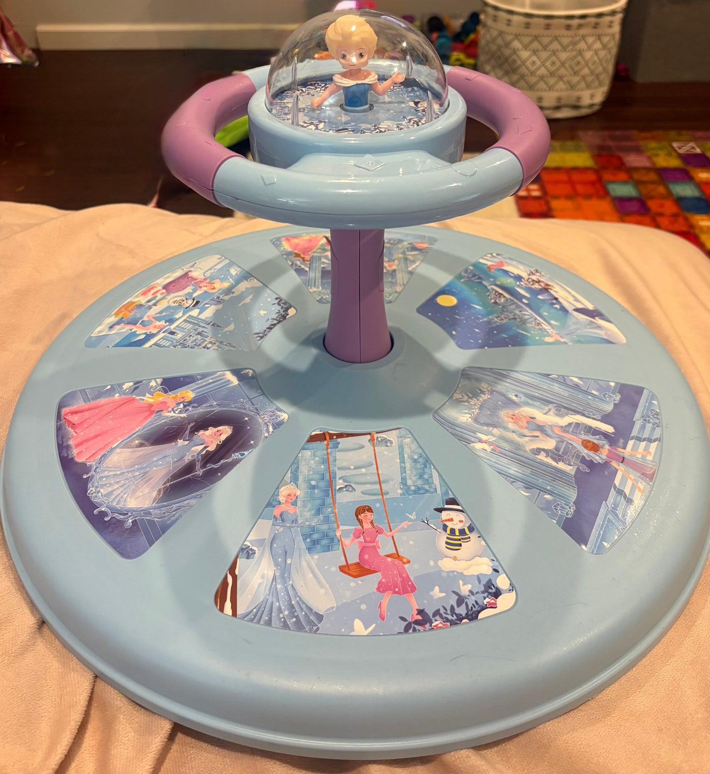 REDUCED #145 Snow Princess Sit and Spin