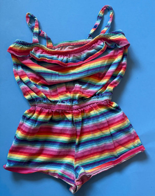 REDUCED #145 Girls 3t Children's Place Striped Romper