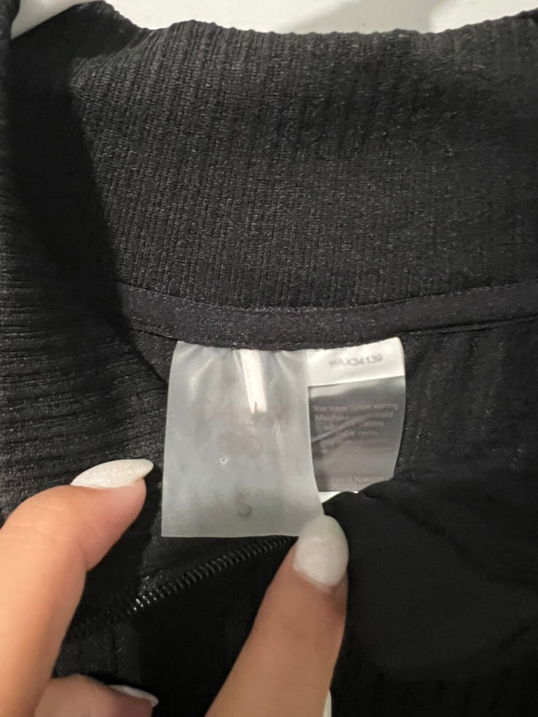 Seller #76 - CALIA Women's Relaxed Seamless Long Sleeve 1/4 Zip Pure Black Size Small NWT