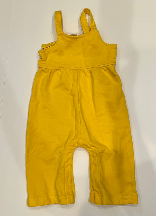 12/18 Hanna Andersson overalls yellow REDUCED