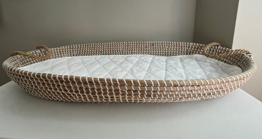 REDUCED PRICE 9/8 Seller #20 woven changing table basket