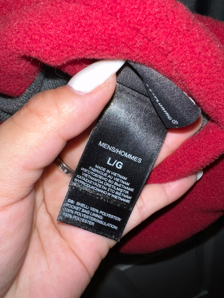 Seller #76 - North Face Reversible Vest L Heatseeker Insulated Grey