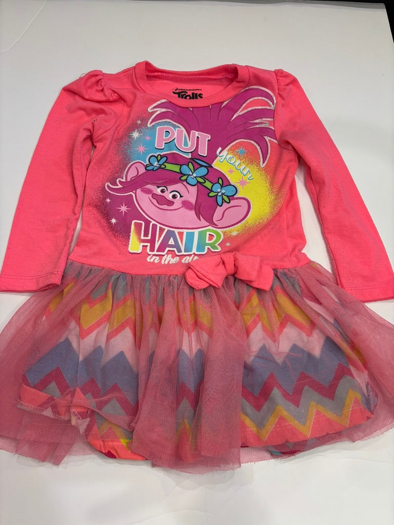 #86A 2T Trolls dress