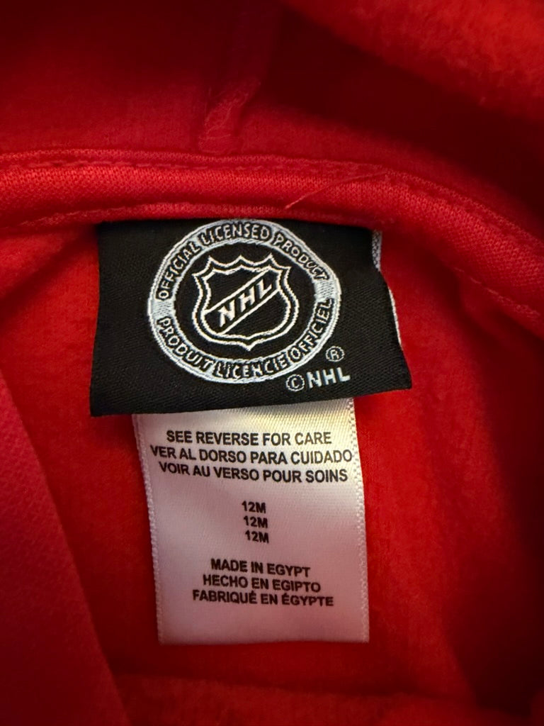 #6 - Chicago Blackhawks Hockey Hoodie -  12 months