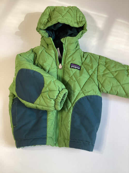 #129 REDUCED 6-12m Patagonia Coat (runs on the big side)