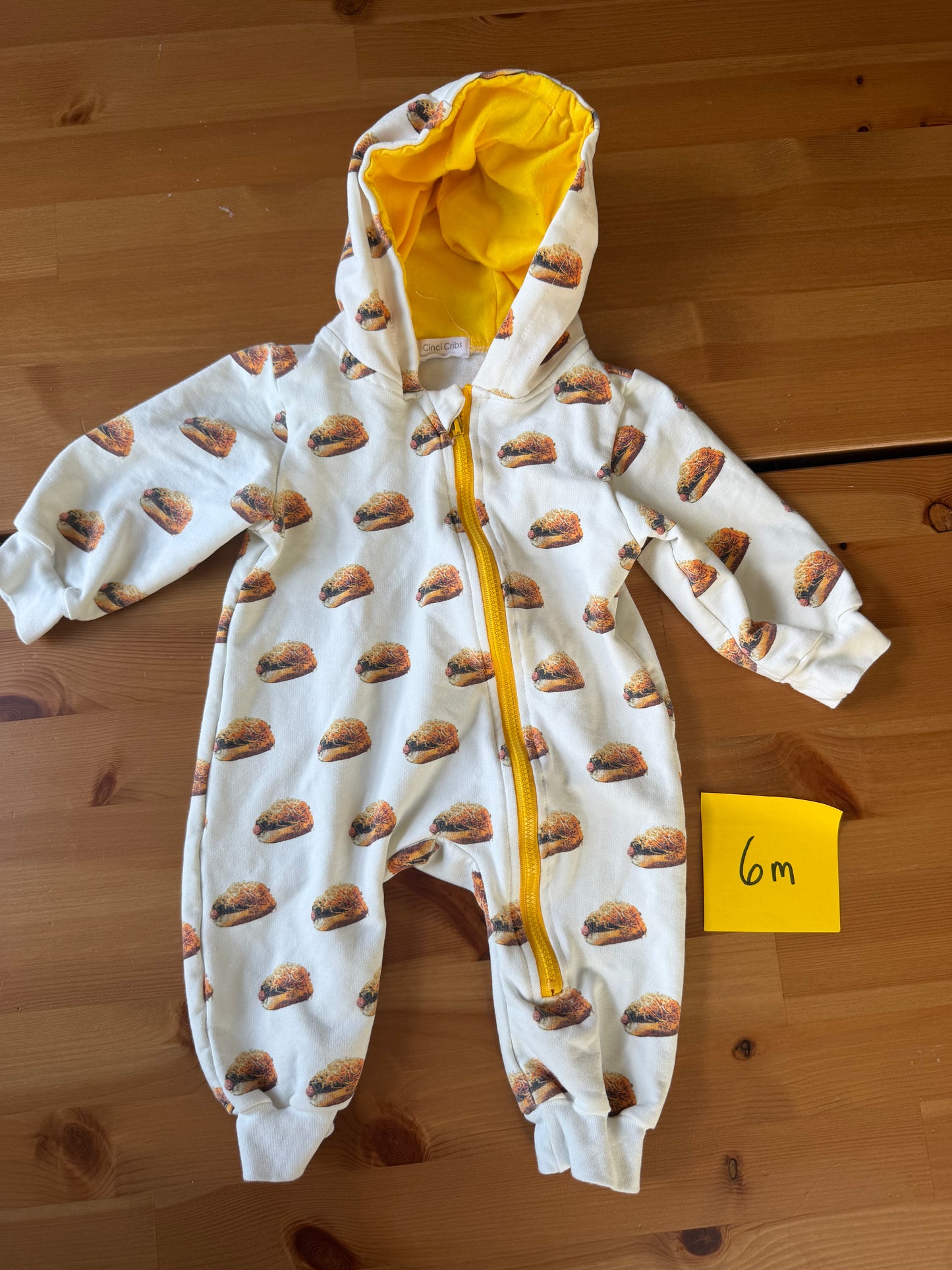 Seller #94 Baby 6m Skyline Onsie
