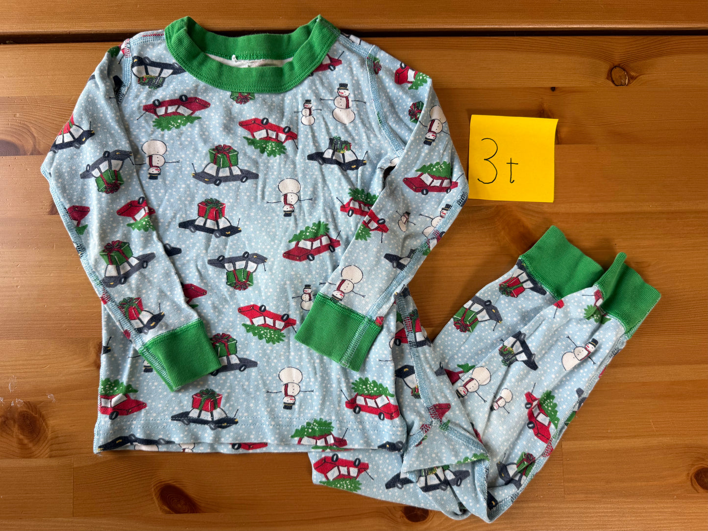 Seller #94 Boys 3t Hanna Andersson Christmas Themed Jams