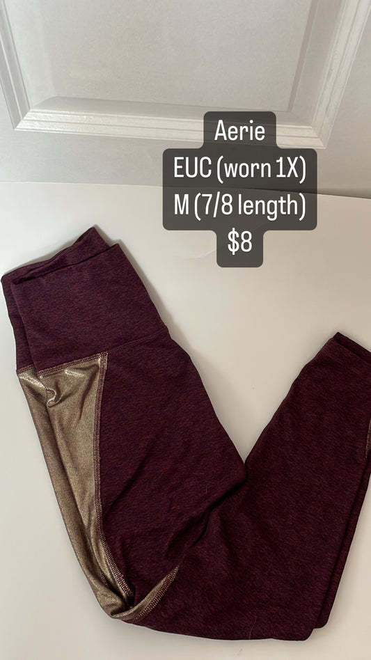 Aerie M 7/8 length leggings