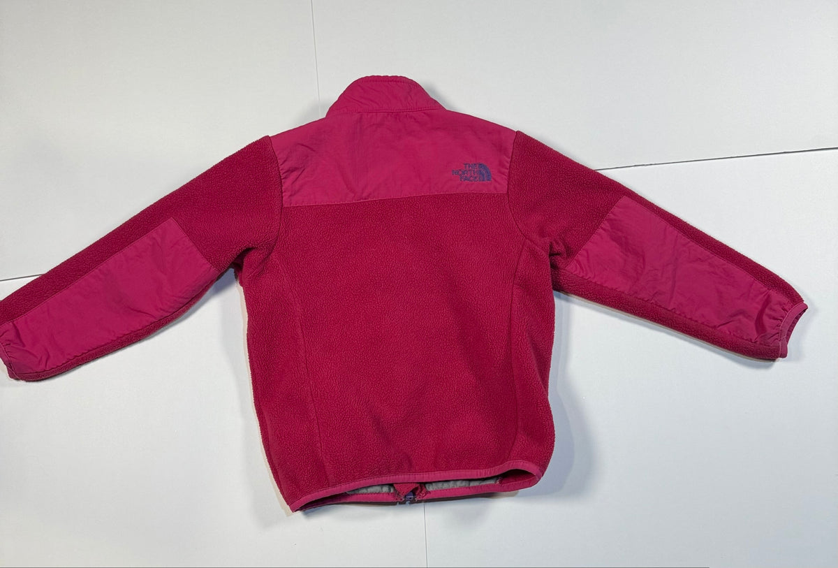 #141 Girls 4T The North Face Fleece Hot Pink Jacket