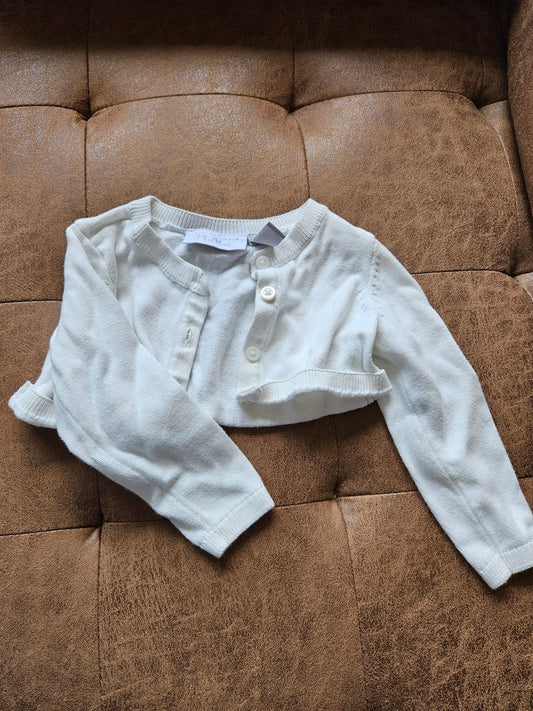 12-18 month white crop cardigan The Children's Place
