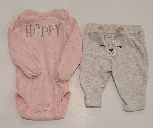 Newborn - Just One You by Carters - 2-piece Outfit